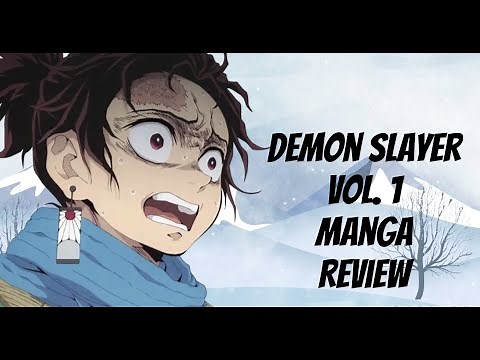 DEMON SLAYER MANGA VOL 1
