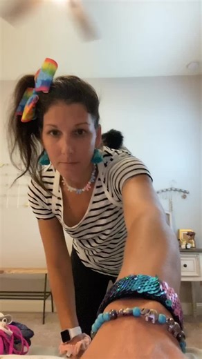 When your Mom catches you doing the Tik Tok. #fyp #tween #girls #mom