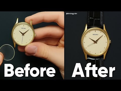 How to Install a Watch Crystal !!