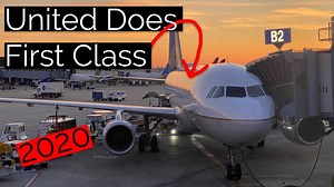 I tried United A319 first class for the first time ✈️