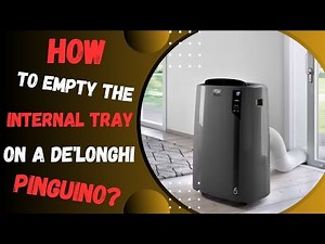 How to Empty the Internal Tray on a De'Longhi Pinguino?