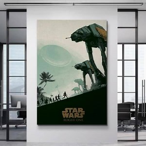 ¿Eres Fan de Star Wars? 😍 Decora tus espacios con cuadros con temática de Star Wars. ♥ Los amas o te regresamos tu dinero 💻 Ordena en línea 🇲🇽 Envío gratis a todo México 👌 Listos para colgarse | Canvas Lab
