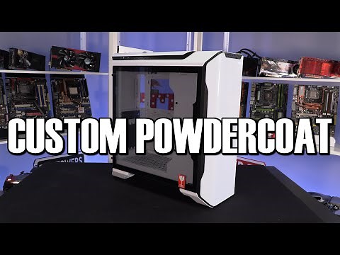 Custom Powdercoating a PC Case