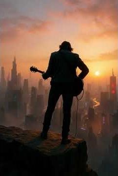 AISONIC – Voltage Strike ⚡ (Storm Solo Scene) | Epic Rock Energy in the Rain #AISONIC #aimusic