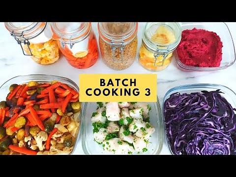 BATCH COOKING MENU SEMAINE #3