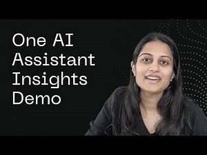One AI Assistant Insights Demo