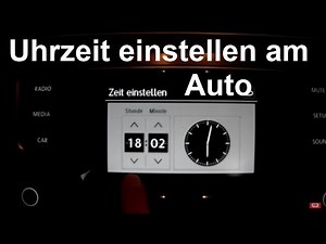 Setting the time on the Golf 7 / Bora / Touran car