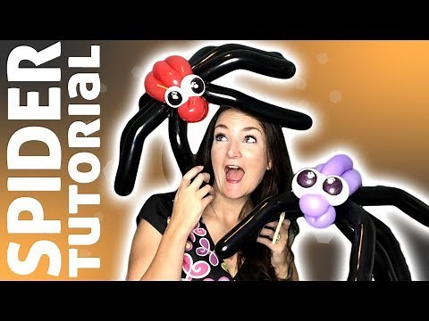 Spider Balloon Animal Tutorial - Learn Balloon Animals with Holly!