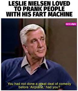 352K views · 3.8K reactions | Leslie Nielsen Pranked People With a Fart Machine | Nostalgia | Facebook