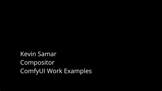 Kevin Samar - ComfyUI / Nuke Examples
