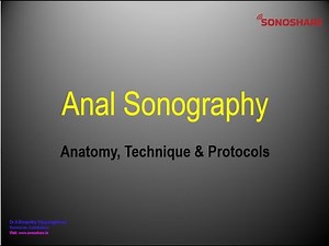 Anal Sonography Part 1 – Anatomy, Technique & Protocol