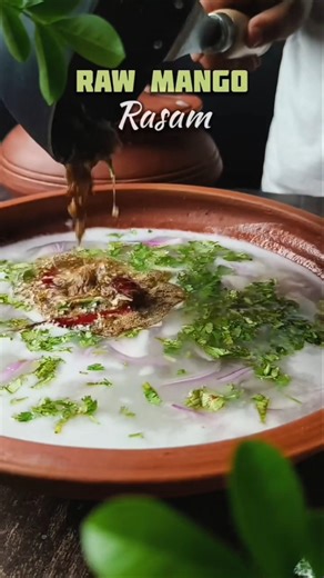 Raw mango rasam recipe #rawmango #rasam #shorts @vegfudie #new #food #trend #viral