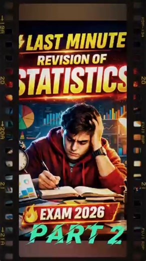 Last Minute Statistics Review That Actually Works #shorts