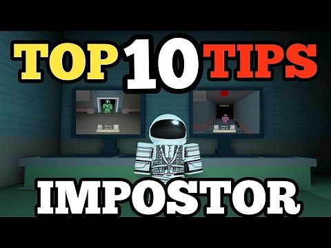 Top 10 Tips & Tricks in IMPOSTOR ROBLOX Among Us