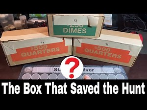 Finally a Good Quarter Box - Searching Dimes and Quarters for Silver