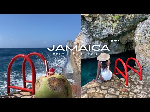 ALONE IN JAMAICA: PT 1 | Getting Around, 7 Mile Beach, Ricks Cafe, Skylark Beach Resort Tour