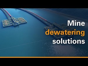 Mine groundwater flooding & dewatering process