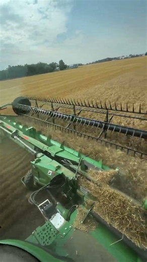 John Deere combine harvester