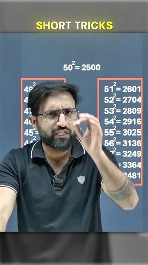 The "Game of Squares" from 41 to 59! 😱 #theKushwahaSir #squares