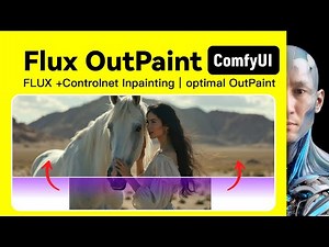 FLUX OutPaint｜Controlnet Inpainting｜ComfyUI｜Workflow Download Installation Setup Tutorial