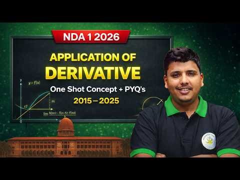 NDA Maths 2026 : AOD For NDA 1 2026 | Concept +PYQ's 2015-2025 | Maths For NDA 1 2026 | Parveen Sir