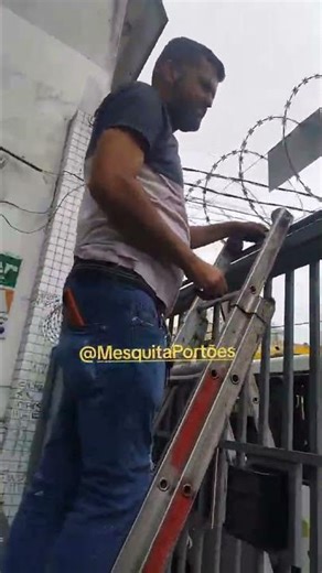Concertina wire installed #foryou #foryou #electrician
