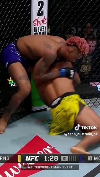 Michael Morales Defeats Gilbert Burns in Round One