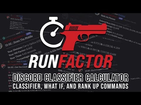 RunFactor Classifier Calculator | Advanced USPSA Classification Tools | Beta Test