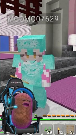 ATUN PRANK MOMON BY BLOWING UP BUILDINGS IN MINECRAFT !! #shorts #short