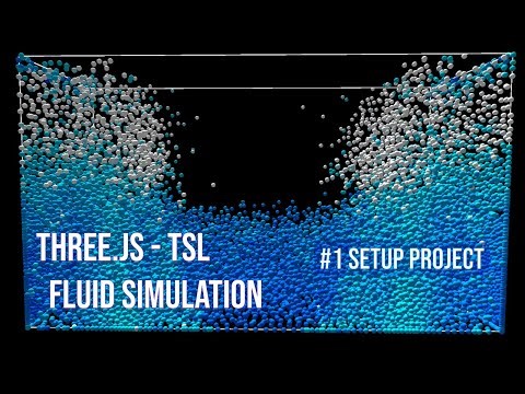 Three.js TSL Fluid Simulation #1 Setup Project【日本語】