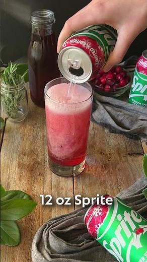 Sparkling Cranberry Mocktail