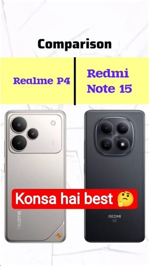 Realme P4 vs Redmi Note 15 🔥 Best Budget Phone 2026 | Full Comparison