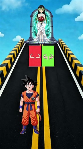 Help Goku To Marry Her 👰🏻♥️ || #shorts