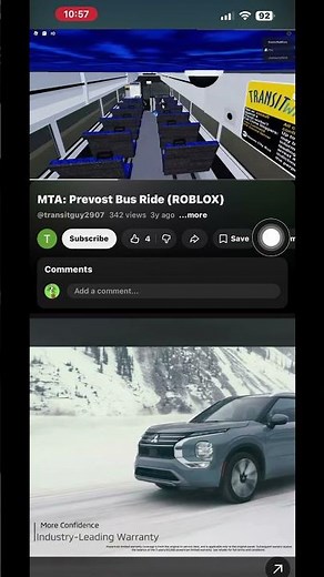 MTA Express Bus Is On The Bridge