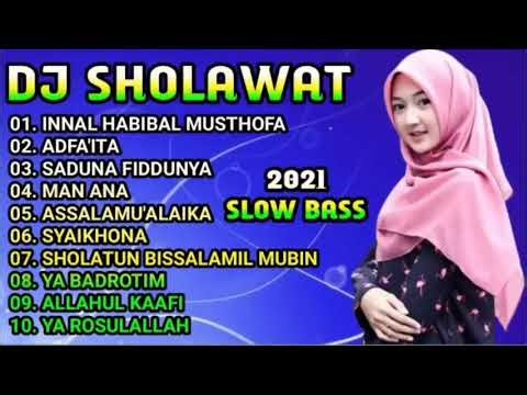 Dj Sholawat Angklung Full Album Slow Bass | Bikin Hati Sejuk | Lagu Religi Islam Terbaik Terpopuler