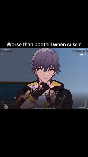 Caelus Swearing in Honkai Star Rail Gameplay