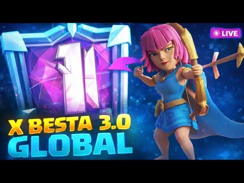 🔥 AO VIVO — X-BESTA 3.0 NO TALOO! | PUSH DE TROFÉUS E DECK META 🔥