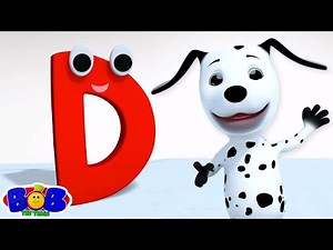 Letter D Song, Learn Alphabet Sound And Names for Kids by Bob The Train
