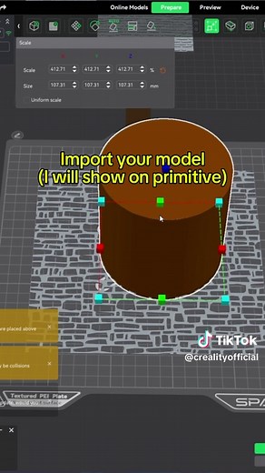 How to Add Texture to Your 3D Prints! (Slicer Tips) Add realistic Stone or Wood textures directly in your slicer with these simple steps! 🗿✨ Follow us for more 3d printing tips! Printed on SPARKX i7 | Shoutout to @inovitek_3d #3dprinting #3DPrintingTutorial #Creality #3DPrintingHacks #crealityprint #3dprintingtips #howto