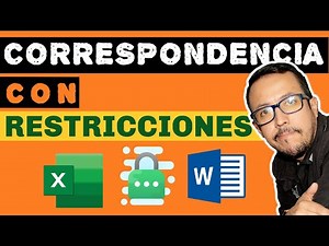 Personaliza tus correspondencias entre Excel y Word usandolo con condicionales o restricciones.