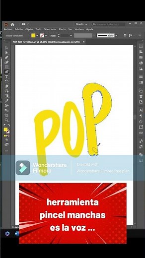 Efecto pop art en adobe illustrator