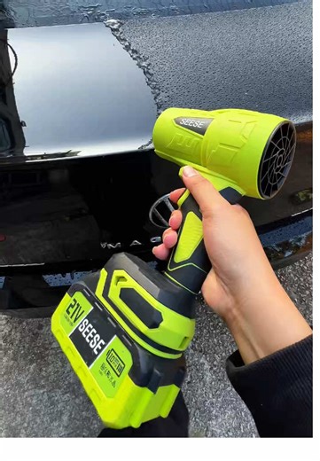 Handheld Leaf Blower for Easy Car Water Cleanup