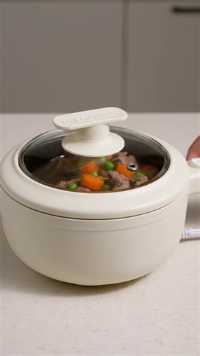 Discover effortless cooking with the Ceramax Electric Hot Pot! ✨ This 1.5qt nonstick mini cooker is perfect for quick meals, dorm life, or small kitchens. Enjoy the convenience of a built-in lid and easy cleanup. Simplify your cooking routine and make delicious dishes with ease. Grab yours today! #electrichotpot #minicooker #nonstickcooker #kitchenessential #fyp #Moras
