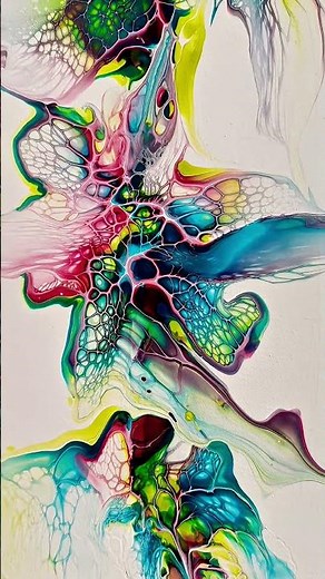 Those colors dried so BOLD, that green is GLOWING!! 🌟🖼️