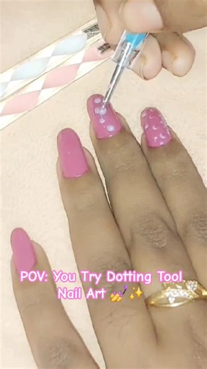 Beginner Nails but It’s All Dots 💅✨#nails #shorts #trending #viral #viralvideo #shortvideo #shorts