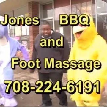 Jones BBQ And Foot Massage.🤣