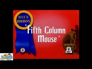 1943 -- Fifth Column Mouse -- Warner Bros. WW2 Propaganda Cartoon