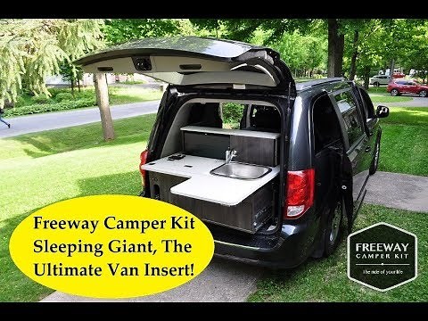 Camper van Kit Sleeping Giant By Freeway, the ultimate turn key camper van conversion kit available.