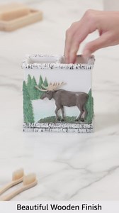 SKL Home Northern Woods Toothbrush Holder, Multi