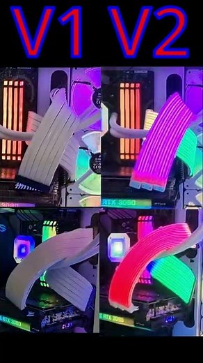 Lian Li Strimer Plus V1 and V2 Comparison